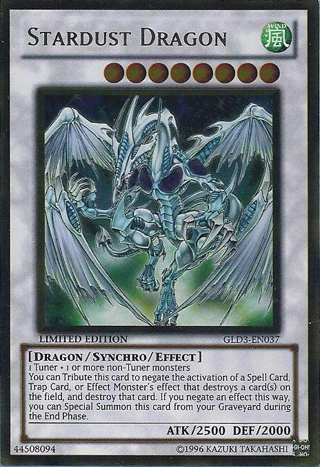 Stardust Dragon [GLD3-EN037] Gold Rare - Duel Kingdom