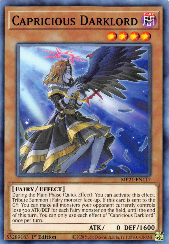 Capricious Darklord [MP21-EN117] Common - Duel Kingdom