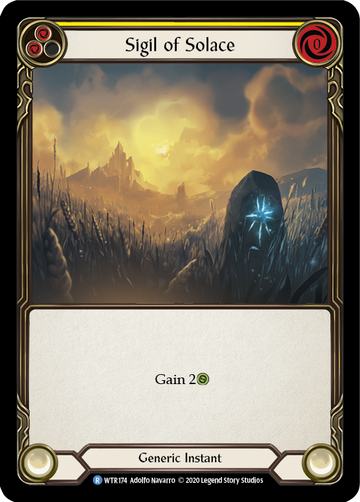 Sigil of Solace (Yellow) [WTR174] Unlimited Normal - Duel Kingdom
