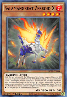 Salamangreat Zebroid X [MP21-EN044] Common - Duel Kingdom