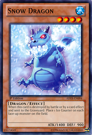 Snow Dragon [ABYR-EN094] Common - Duel Kingdom