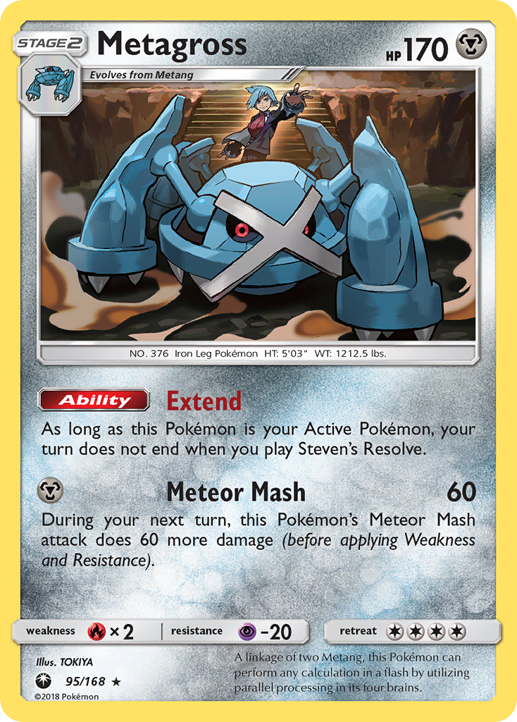 Metagross (95/168) [Sun & Moon: Celestial Storm] - Duel Kingdom