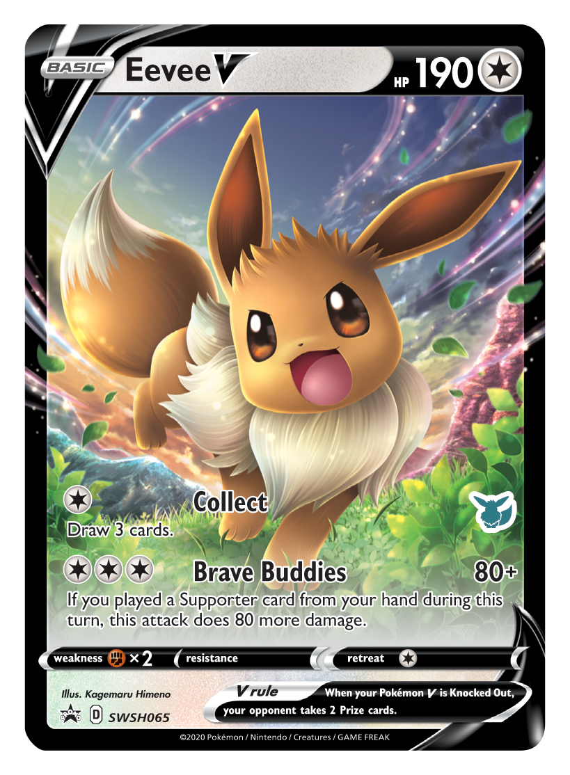 Eevee V (SWSH065) (Eevee Deck) [Battle Academy 2022]