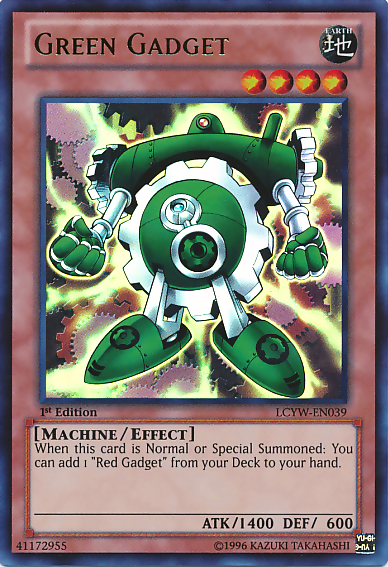 Green Gadget [LCYW-EN039] Ultra Rare - Duel Kingdom
