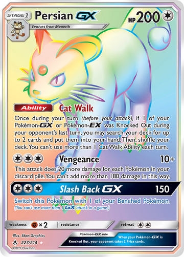 Persian GX (227/214) [Sun & Moon: Unbroken Bonds] - Duel Kingdom