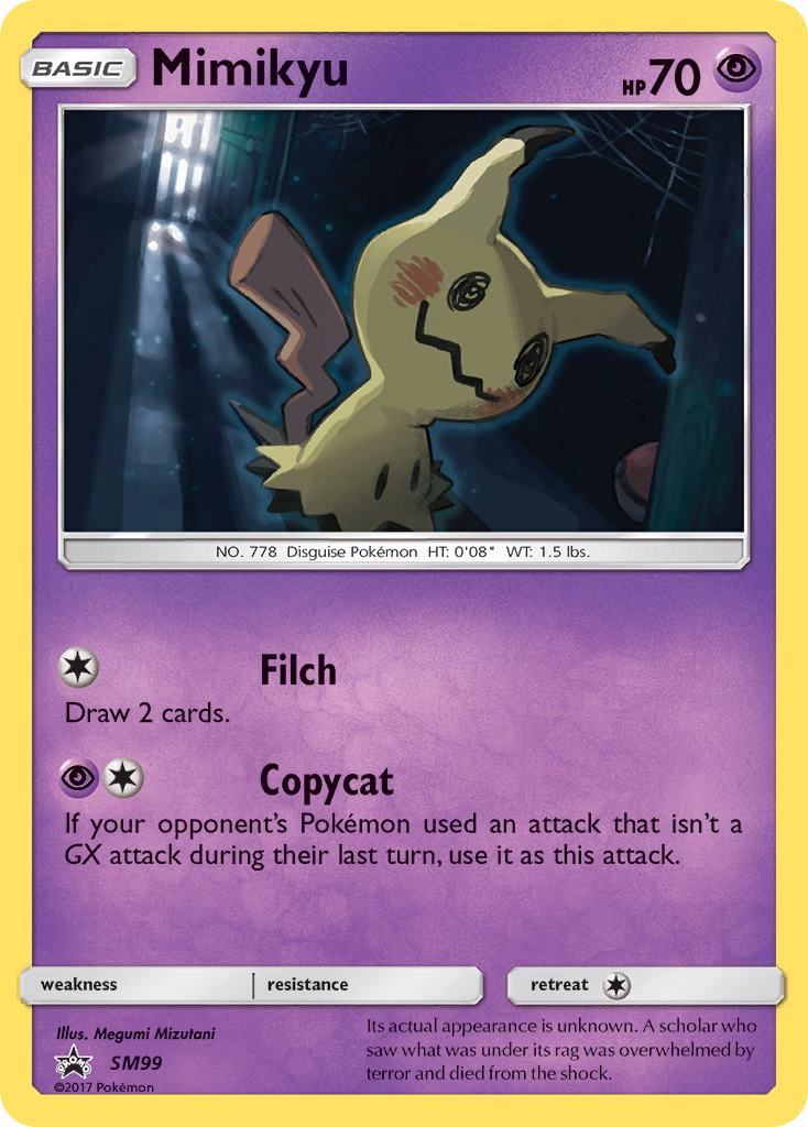 Mimikyu (SM99) [Sun & Moon: Black Star Promos] - Duel Kingdom