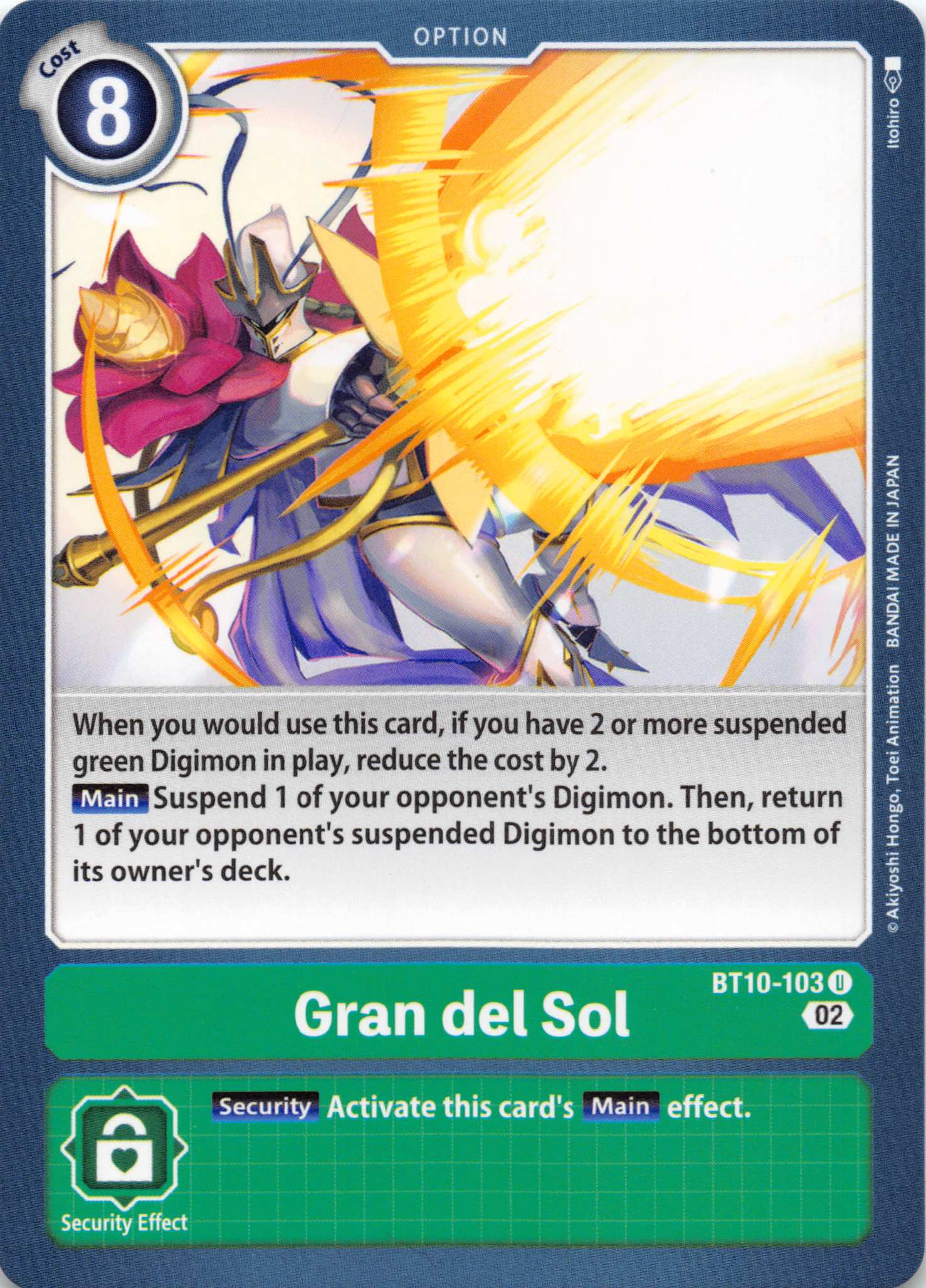 Gran del Sol [BT10-103] [Xros Encounter] Normal