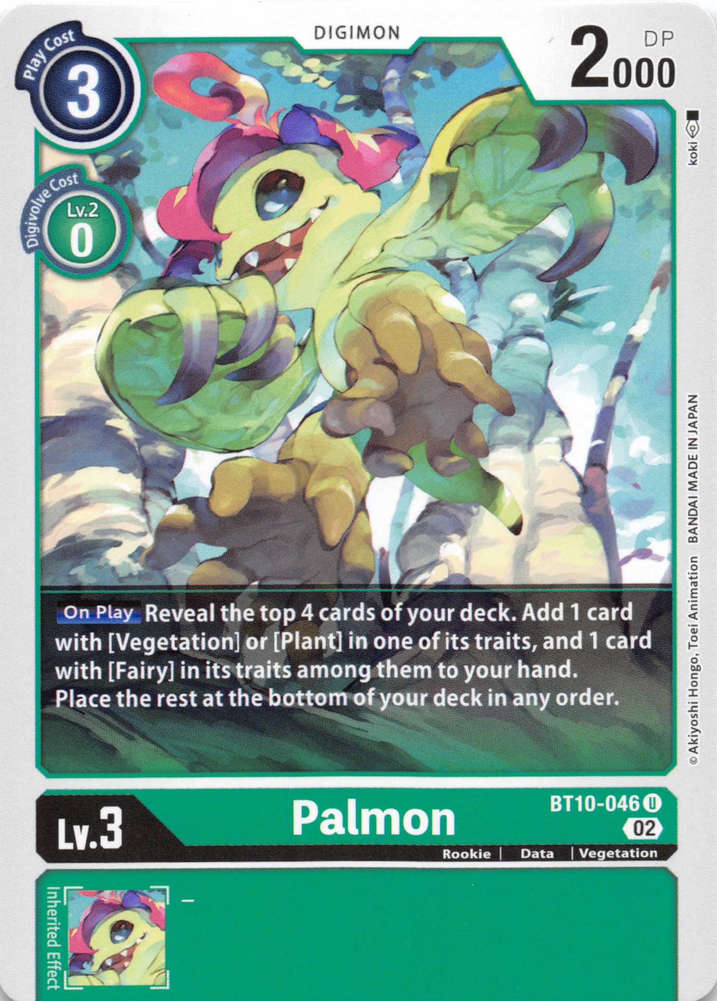 Palmon [BT10-046] [Xros Encounter] Normal