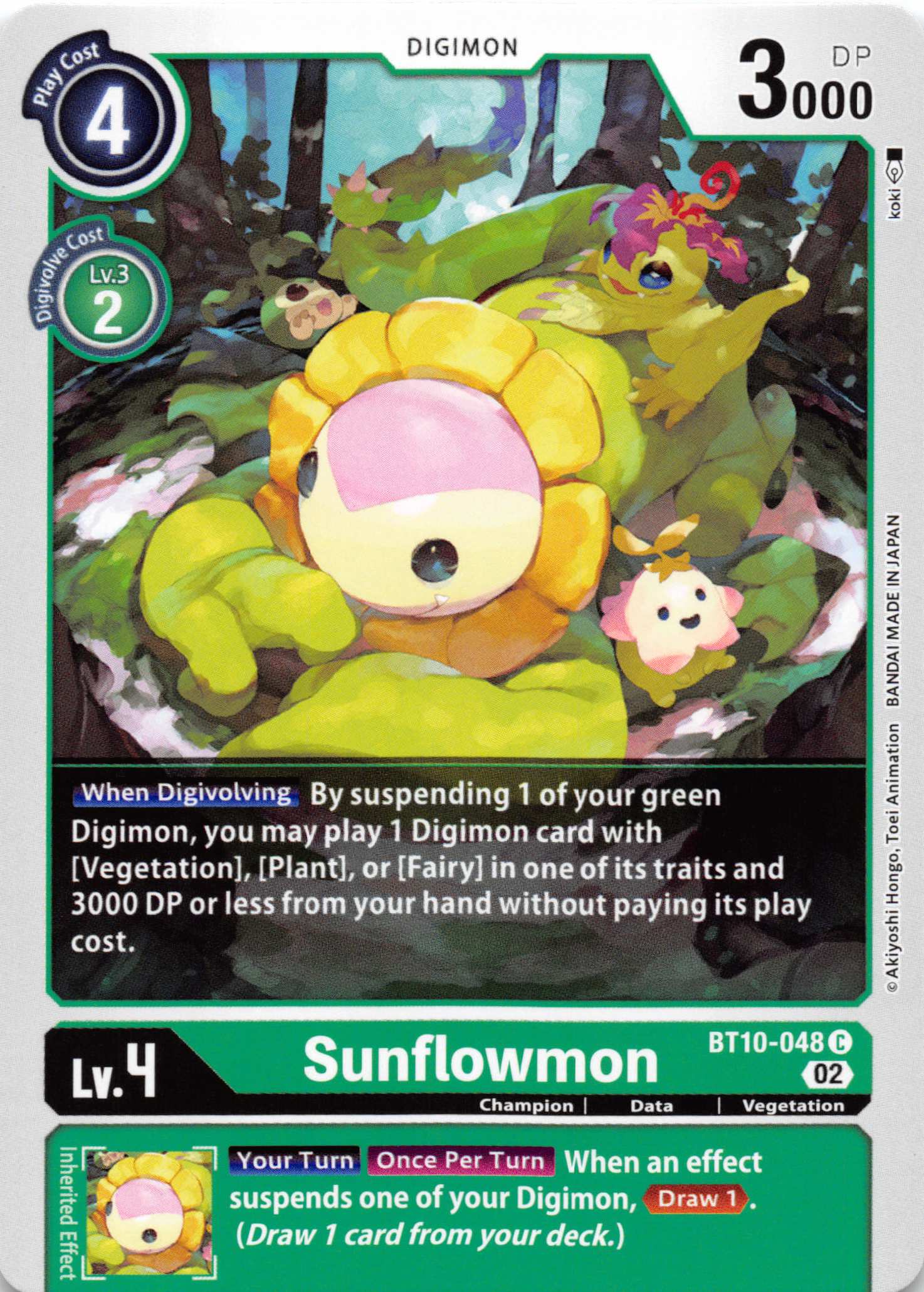 Sunflowmon [BT10-048] [Xros Encounter] Normal