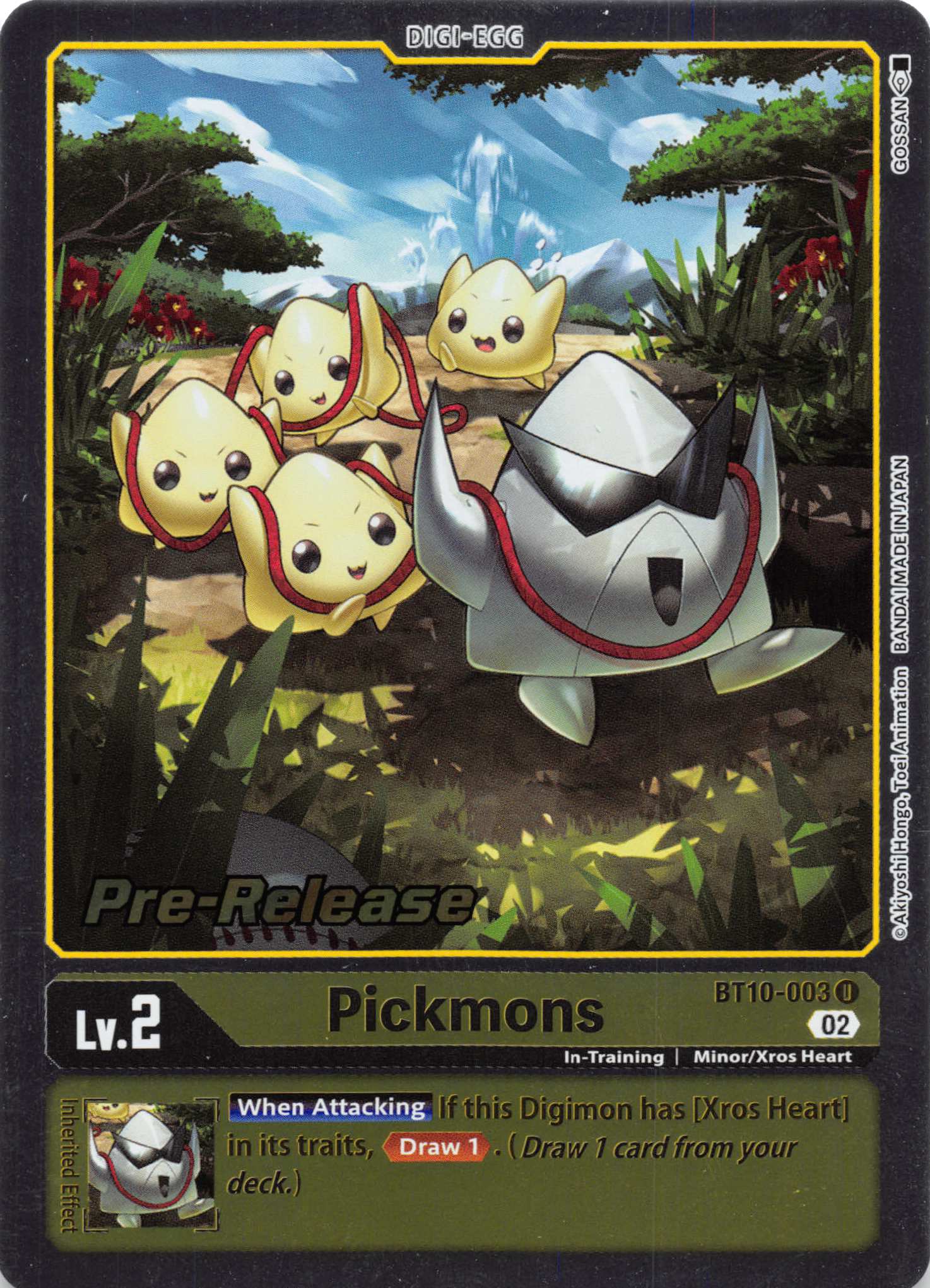 Pickmons [BT10-003] [Xros Encounter Pre-Release Cards] Normal