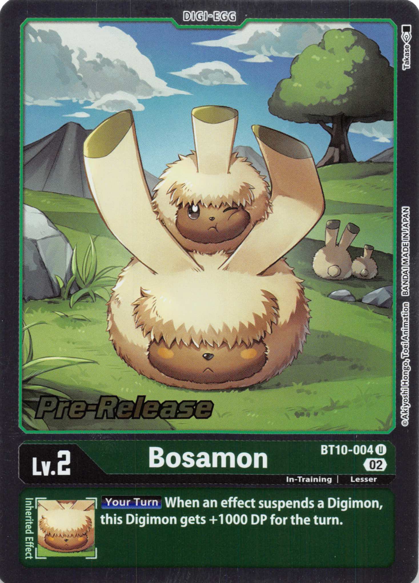 Bosamon [BT10-004] [Xros Encounter Pre-Release Cards] Normal