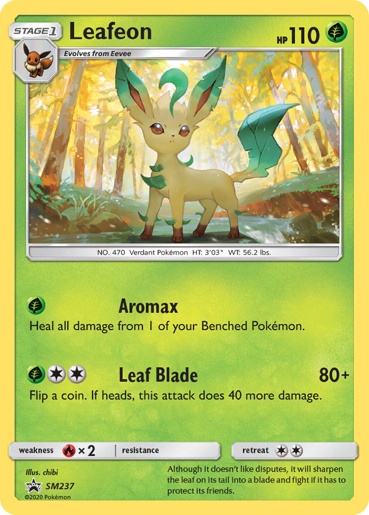 Leafeon (SM237) [Sun & Moon: Black Star Promos] - Duel Kingdom