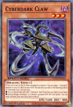 Cyberdark Claw [SGX1-ENG10] Common - Duel Kingdom