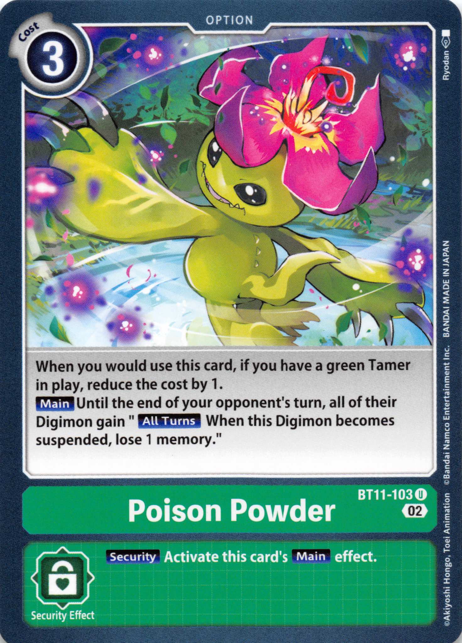 Poison Powder [BT11-103] [Dimensional Phase] Foil