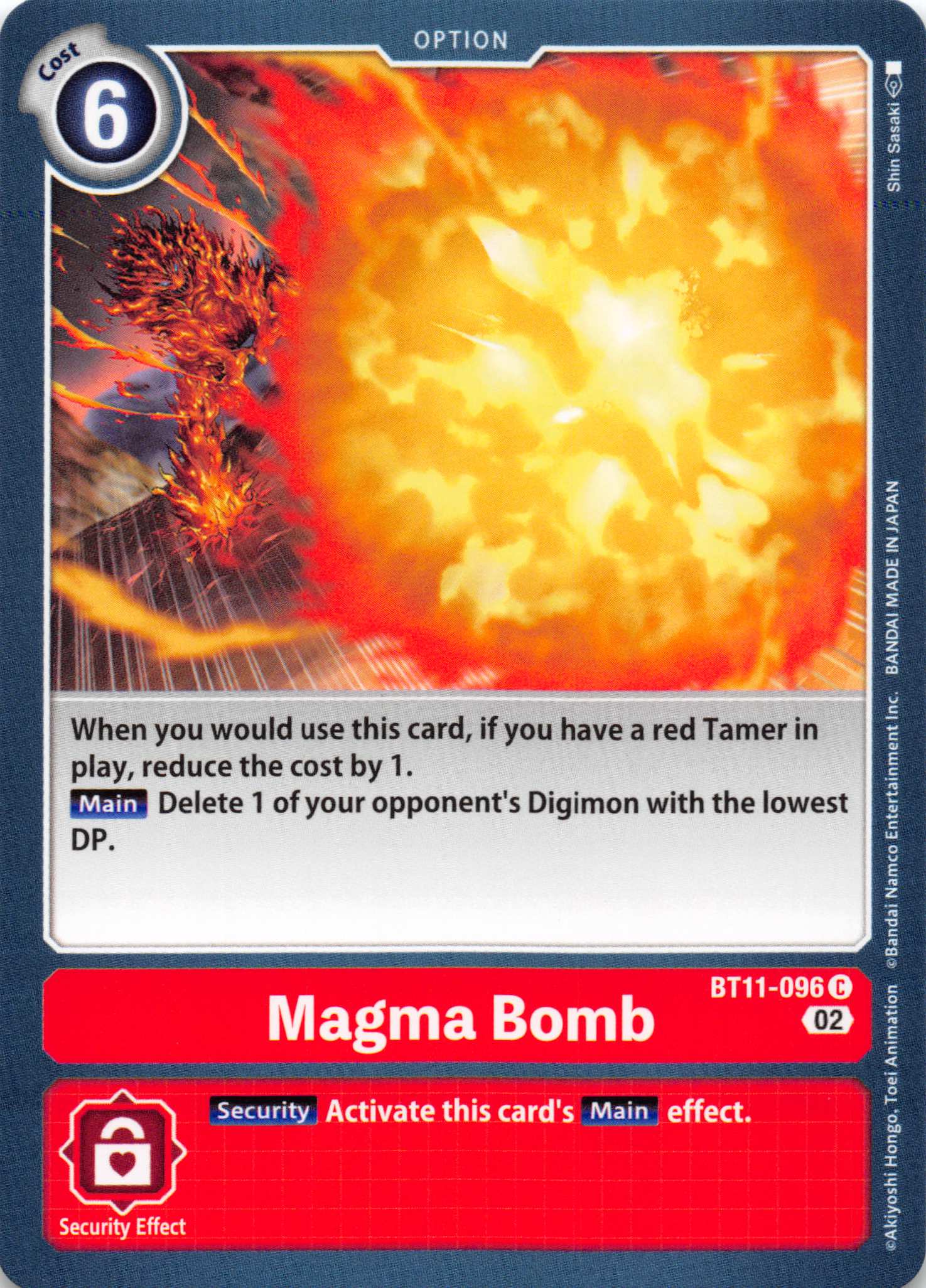 Magma Bomb [BT11-096] [Dimensional Phase] Normal