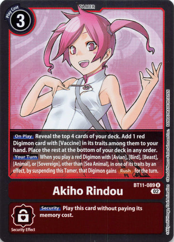 Akiho Rindou [BT11-089] [Dimensional Phase] Foil