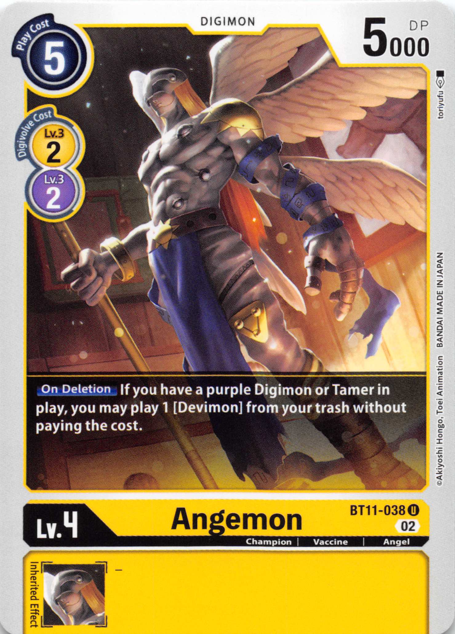 Angemon [BT11-038] [Dimensional Phase] Normal