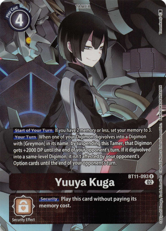 Yuuya Kuga (Alternate Art) [BT11-093] [Dimensional Phase] Foil