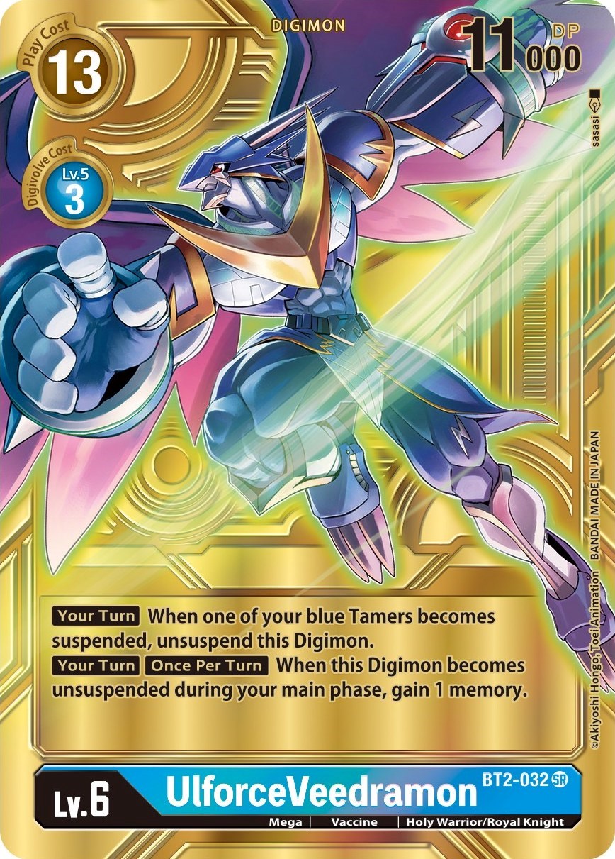 UlforceVeedramon - BT2-032 (Alternate Art) [BT2-032] [Dimensional Phase] Foil