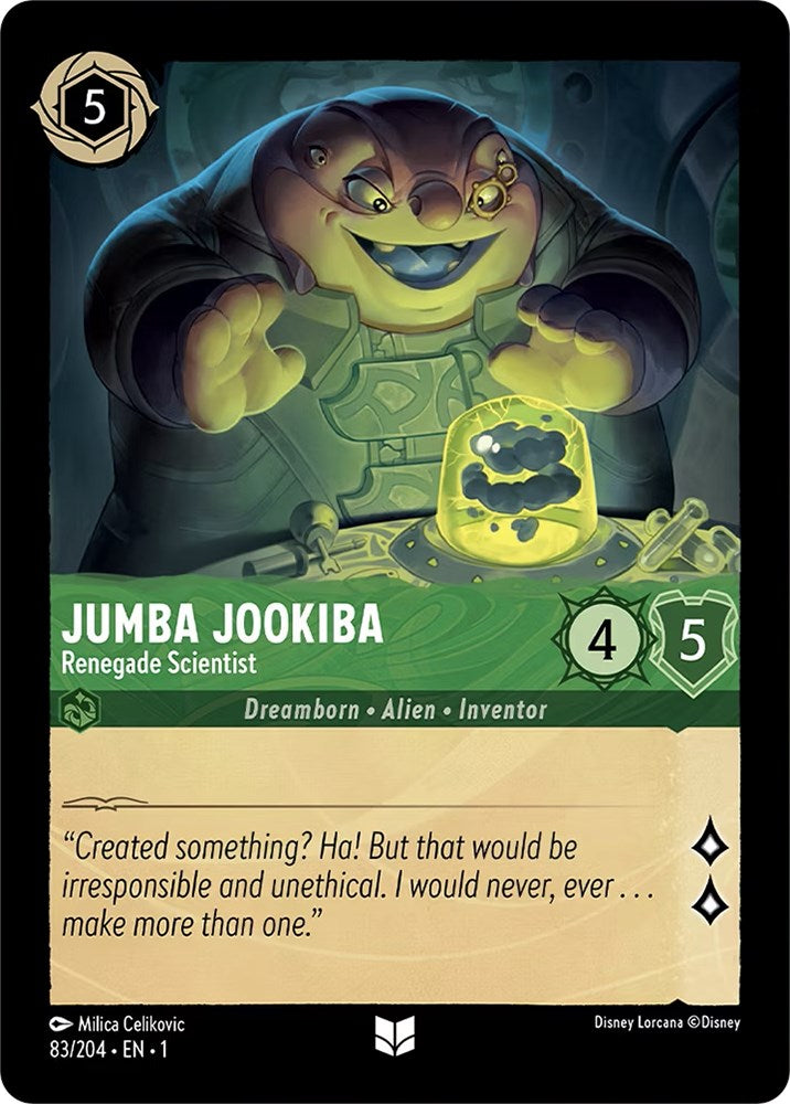 Jumba Jookiba - Renegade Scientist 83/204 (The First Chapter)