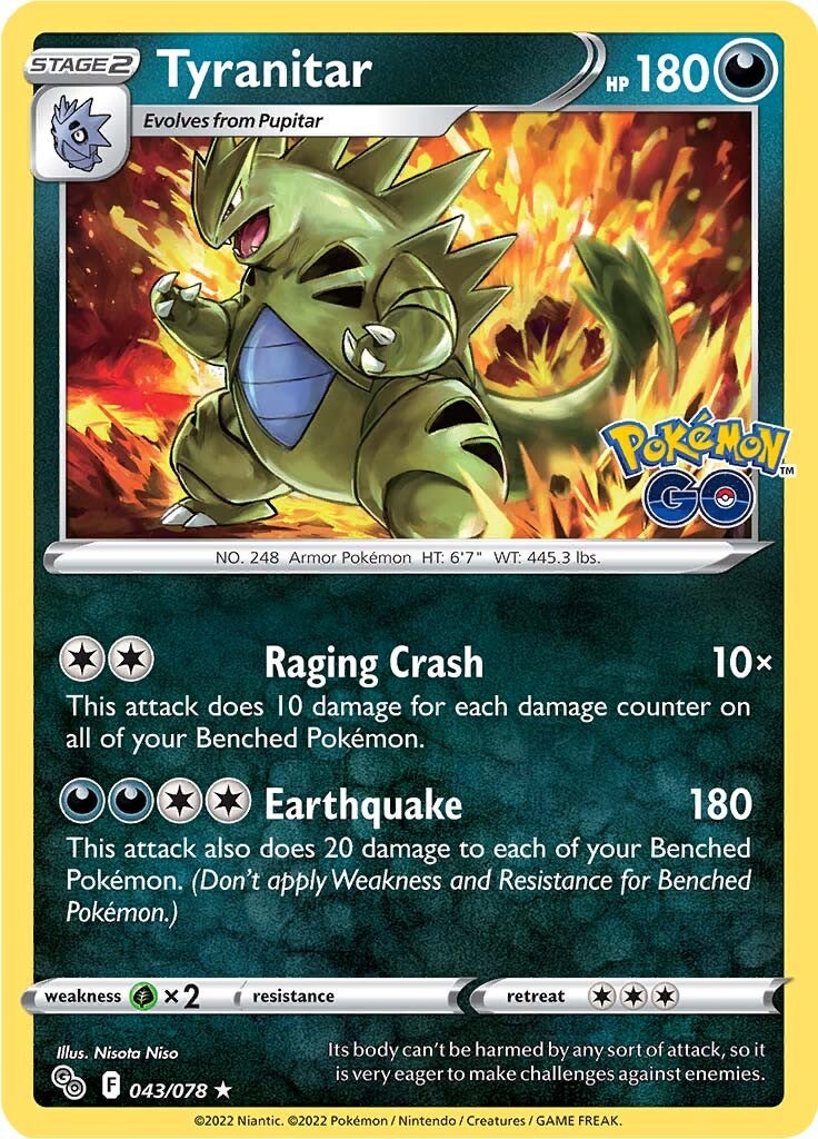 Tyranitar (043/078) [Pokémon  GO]