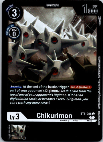 Chikurimon (Event Pack 4) [BT6-056 C] [Double Diamond] Foil