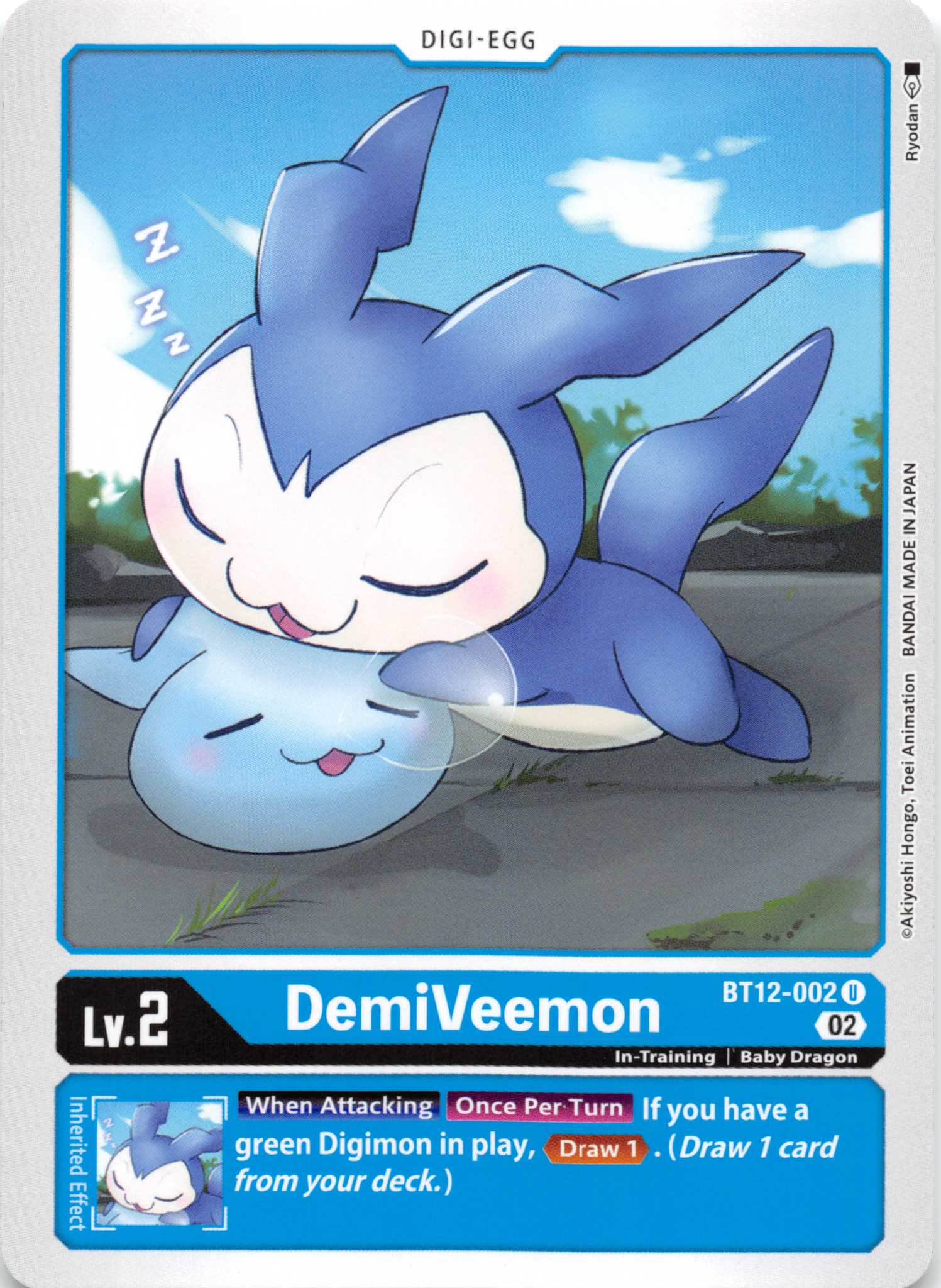 DemiVeemon [BT12-002] [Across Time] Normal