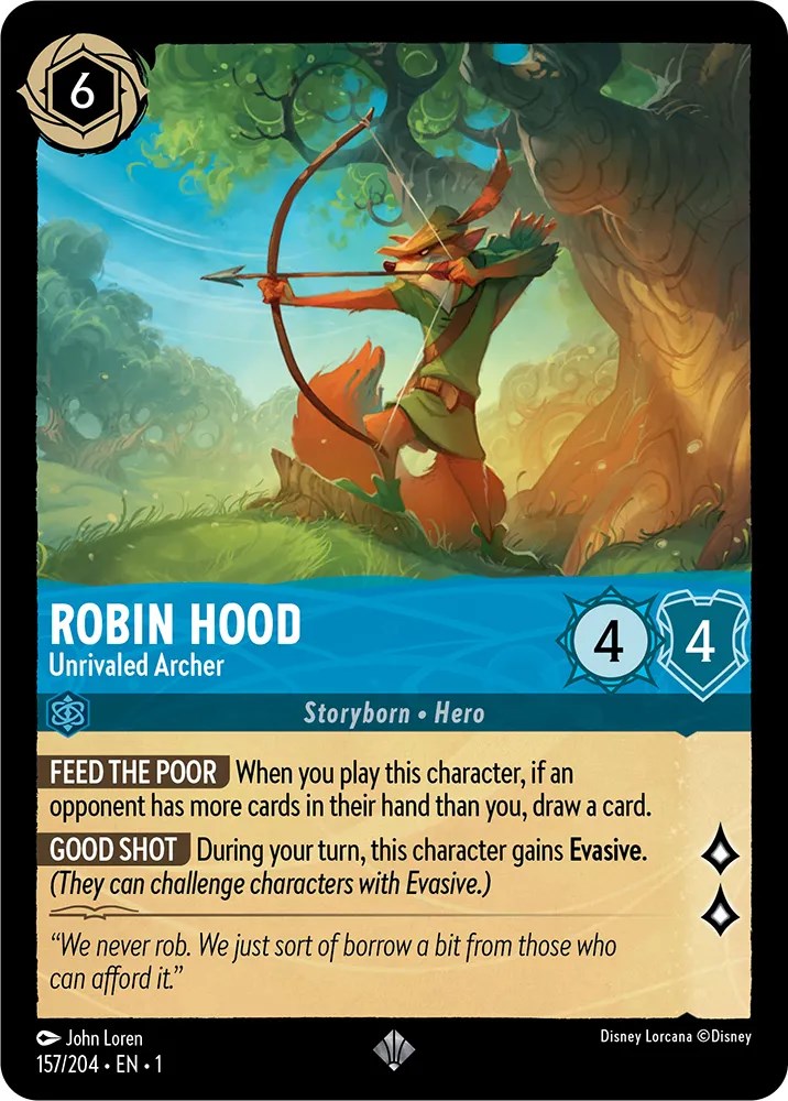 Robin Hood - Unrivaled Archer 157/204 (The First Chapter)