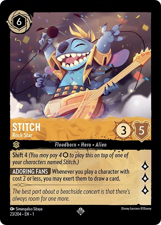 Stitch - Rock Star 23/204 (The First Chapter)