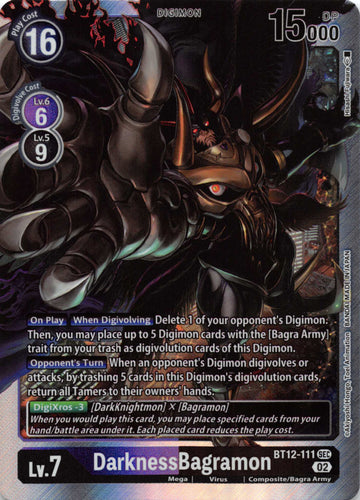 DarknessBagramon [BT12-111] [Across Time] Foil