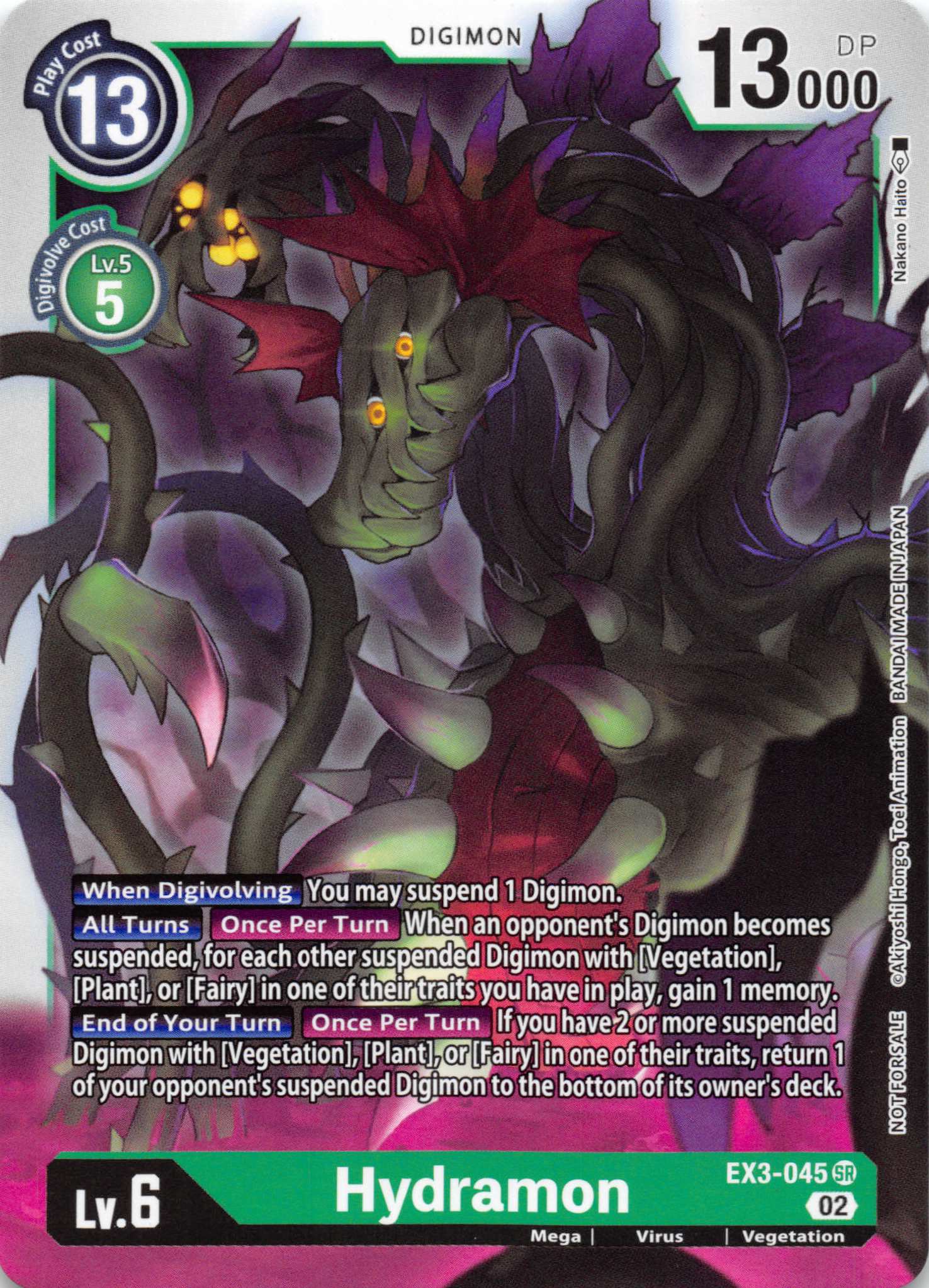 Hydramon [EX3-045] [Revision Pack Cards] Normal