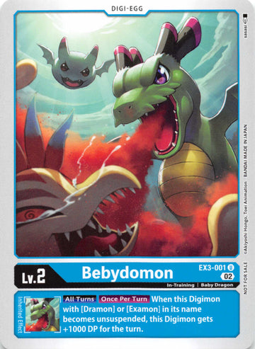 Bebydomon [EX3-001] [Revision Pack Cards] Normal