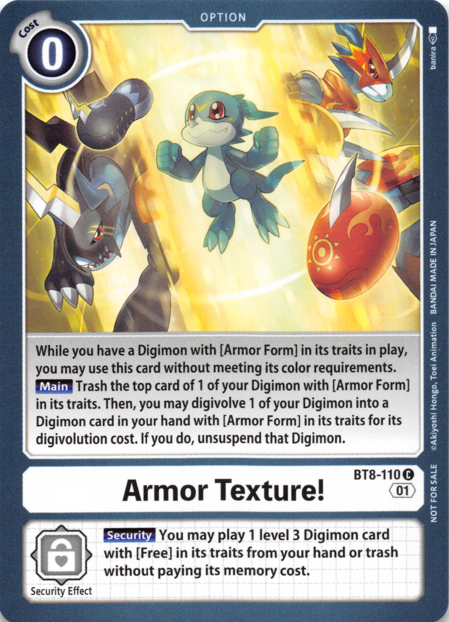 Armor Texture! [BT8-110] [Revision Pack Cards] Normal