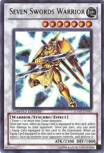 Seven Swords Warrior [JUMP-EN047] Ultra Rare - Duel Kingdom