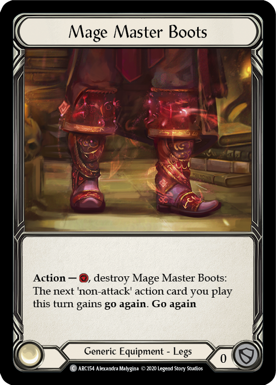 Mage Master Boots [ARC154] Unlimited Normal - Duel Kingdom