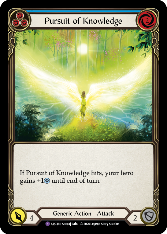 Pursuit of Knowledge [ARC161] Unlimited Rainbow Foil - Duel Kingdom