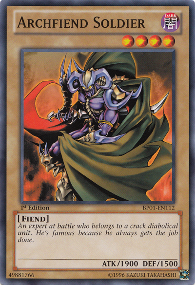 Archfiend Soldier [BP01-EN112] Common - Duel Kingdom