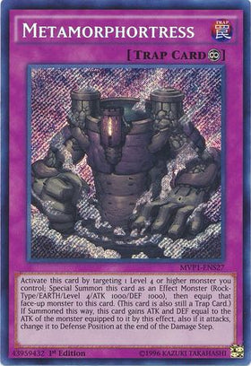 Metamorphortress [MVP1-ENS27] Secret Rare - Duel Kingdom