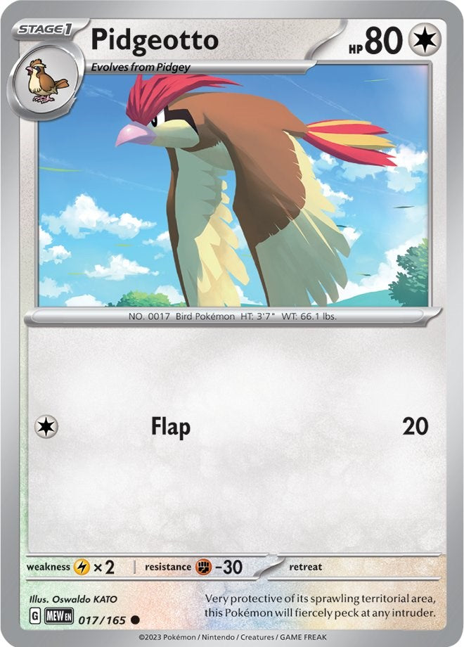 Pidgeotto (17/165) [Scarlet & Violet:  151]