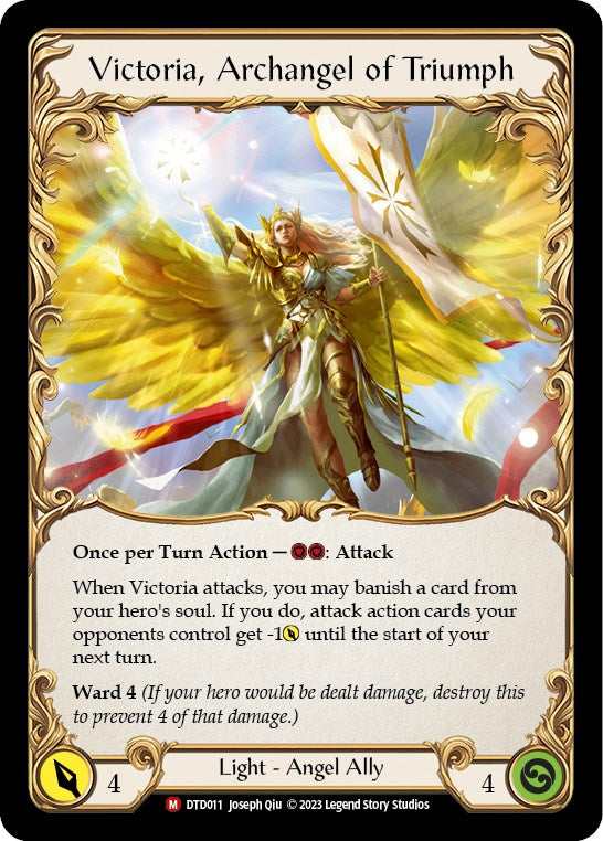 Figment of Triumph // Victoria, Archangel of Triumph [DTD011] (Dusk till Dawn) Rainbow Foil