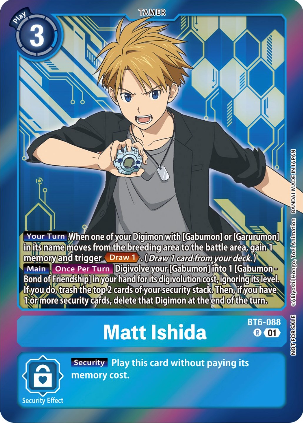 Matt Ishida (Event Pack 5) [BT6-088] [Double Diamond] Foil