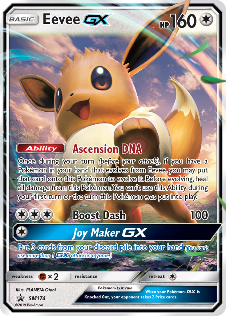 Eevee GX (SM174) [Sun & Moon: Black Star Promos] - Duel Kingdom