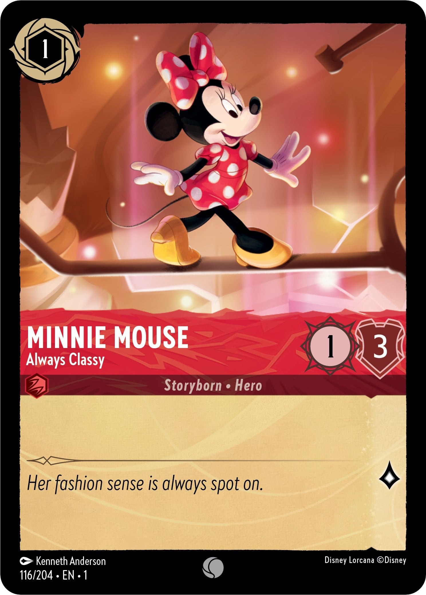 Minnie Mouse - Always Classy 116/204 (The First Chapter)