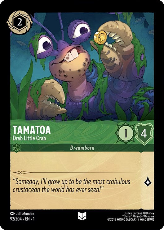 Tamatoa - Drab Little Crab 92/204 (The First Chapter) Cold Foil