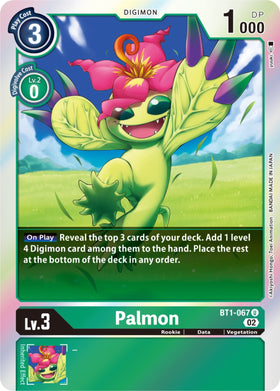Palmon (Resurgence Booster Reprint) [BT1-067] [Resurgence Booster] Foil