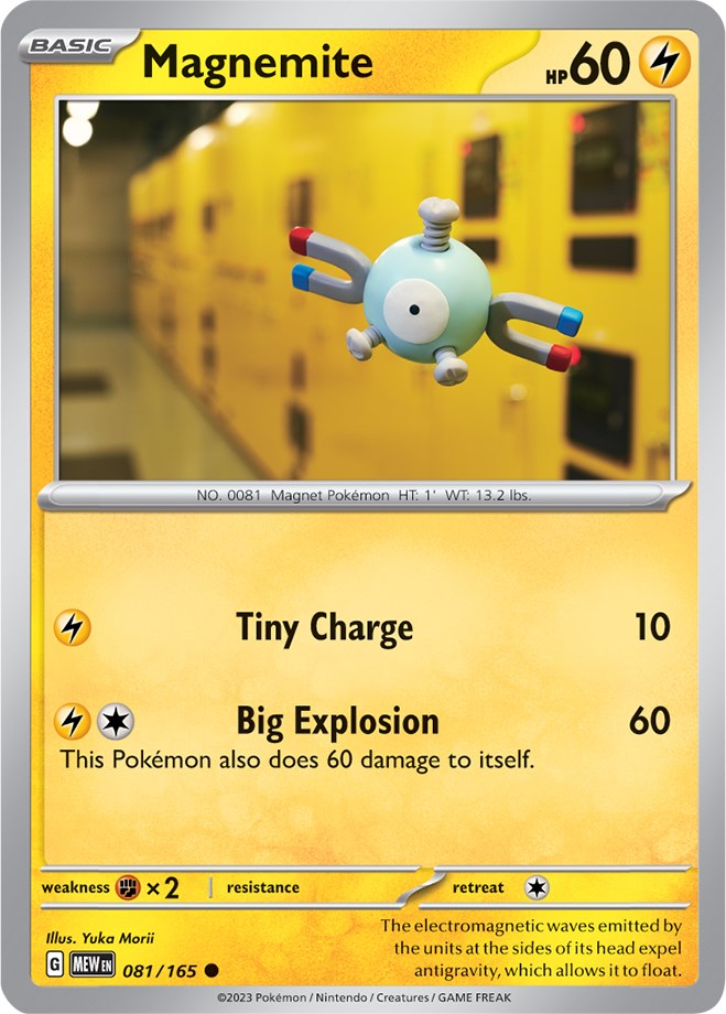 Magnemite (81/165) [Scarlet & Violet:  151]