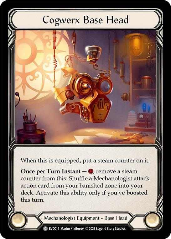 Cogwerx Base Head [EVO014] (Bright Lights) Cold Foil