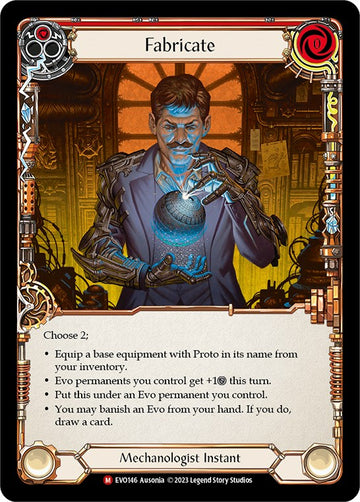 Fabricate [EVO146] (Bright Lights) Rainbow Foil