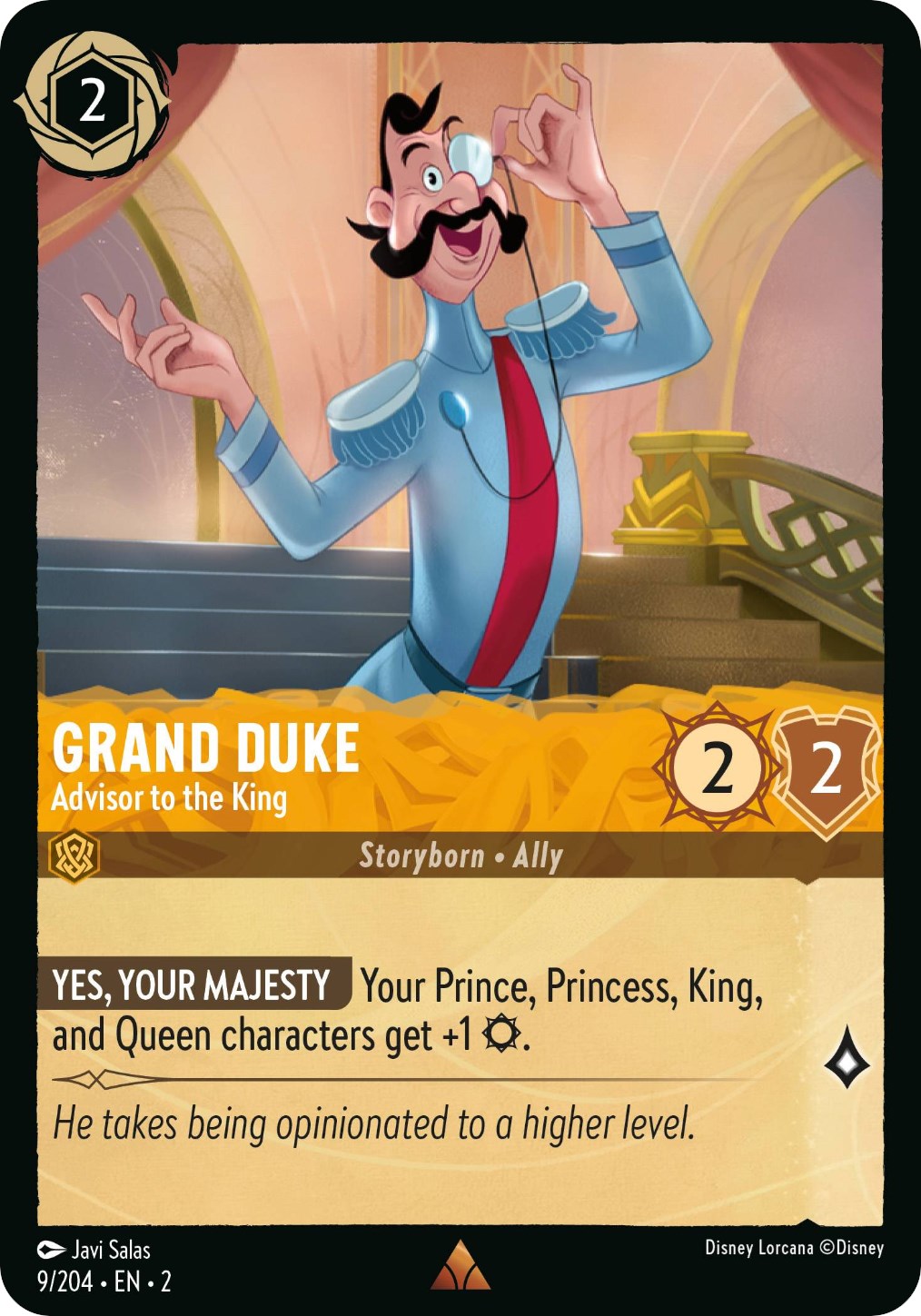 Grand Duke - Advisor to the King 9/204 (Rise of the Floodborn) Cold Foil