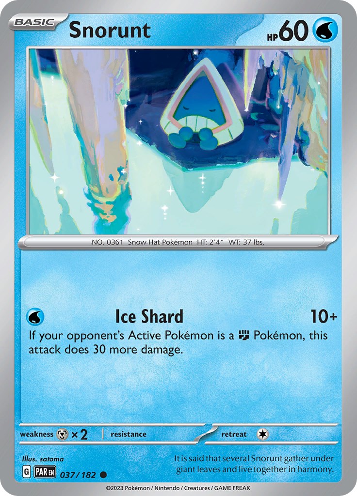 Snorunt (37/182) - [Scarlet & Violet: Paradox Rift] Reverse Holofoil